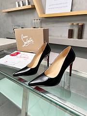 Christian Louboutin Kate Pumps Patent Calf Leather Black 85 mm  - 3