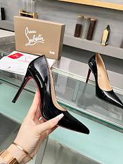 Christian Louboutin Kate Pumps Patent Calf Leather Black 85 mm  - 2