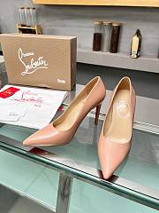 Christian Louboutin Kate Pumps Patent Calf Leather Nude 100 mm - 6
