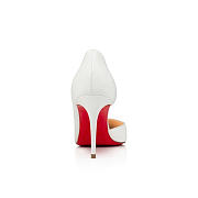 Christian Louboutin Iriza Pumps Nappa Leather Bianco White 85 mm - 5