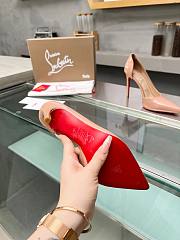 Christian Louboutin Iriza Pumps Patent Calf Nude 85 mm  - 4