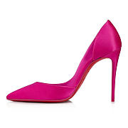 Christian Louboutin Iriza Pumps Crepe satin Bolerose 100 mm - 5