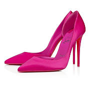Christian Louboutin Iriza Pumps Crepe satin Bolerose 100 mm - 4