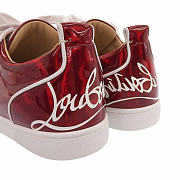 Christian Louboutin Fun Louis Junior Sneakers Red  - 3