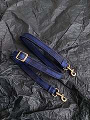 Dior Book Tote Denim Blue Bag Size 21x7x13CM - 4