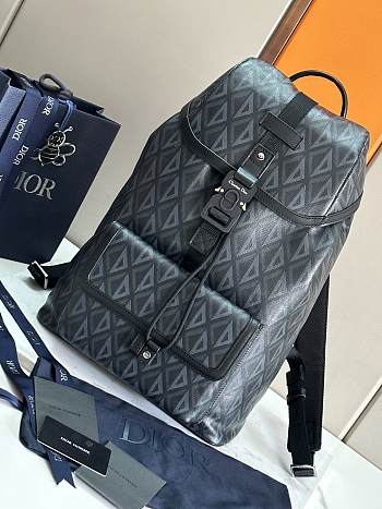 Dior Hit the Road Canvas Black Bag Size 38x45x19CM