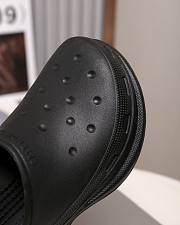 Balenciaga Crocs Rubber Mules in Black - 5