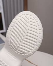 Balenciaga Crocs Rubber Mules in White - 6