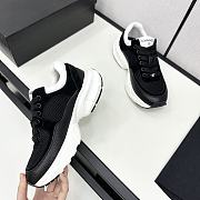 Chanel CC Logo Sneaker Black White CC2412 - 5