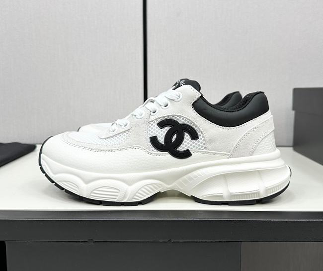 Chanel CC Logo Sneaker White CC2413 - 1