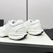 Chanel White White Low Top Sneakers - 2