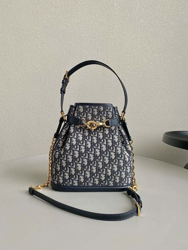 Dior Cest Bag Blue Navy Size 24x10x24CM - 1