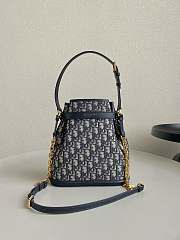 Dior Cest Bag Blue Navy Size 24x10x24CM - 4
