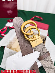 Gucci Marmont Reversible Brown Belt Size 85-90cm - 4