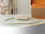 LV Easy Pouch On Strap Creme Bag Size 19x11x3CM - 6