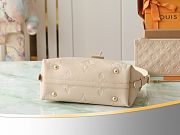 LV Bolsa Carry All PM Creme Bag Size 29x24x12CM - 5