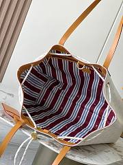 LV Marina Tote Bag White Size 49x34x16CM - 6
