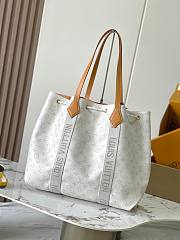 LV Marina Tote Bag White Size 49x34x16CM - 4