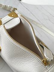 LV Side Trunk MM Bag White Gold Size 23x16x8CM - 5