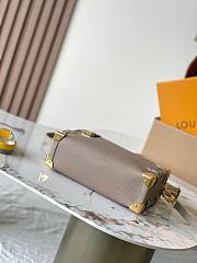 LV Side Trunk MM Bag Cream Gold Size 23x16x8CM - 3