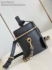 LV Vanity PM Noir Black Size 19x13x11CM - 4