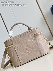 LV Vanity PM Noir Beige Size 19x13x11CM - 6