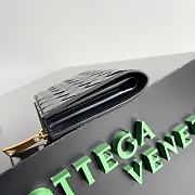 Bottega Veneta Large Hop Black Bag Size 14x9x2CM - 3