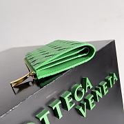 Bottega Veneta Large Hop Green Bag Size 14x9x2CM - 3