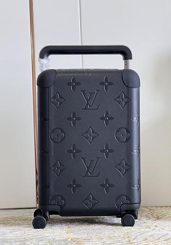 LV Black Embossed Trolley Size 35x23x53cm