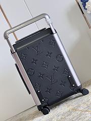LV Black Embossed Trolley Size 35x23x53cm - 3