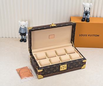 LV Coffret 8 Montres Watch Chest M4700B Size 35x20x13cm 