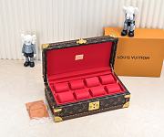 LV Coffret 8 Montres Watch Chest M4702B Size 35x20x13cm - 1