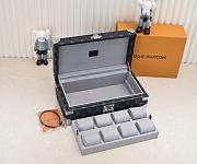 LV Coffret 8 Montres Watch Chest M4704B Size 35x20x13cm - 3