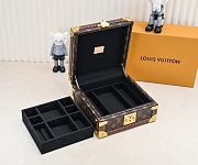 LV Coffret Joaillerie Jewelry Chest Black Size 24x212x24cm - 6