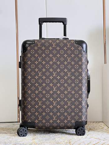 LV Presbyopia Suitcase Brown Size 35x23x53cm