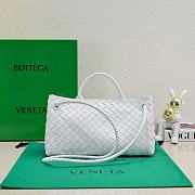 Bottega Veneta Andiamo Intrecciato White Size 29x18x10cm - 3