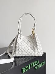 Bottega Veneta Andiamo Parachute White Size 21x17x16.5cm - 4