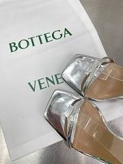Bottega Veneta Ankle Strap Sandals Silver 85mm - 4