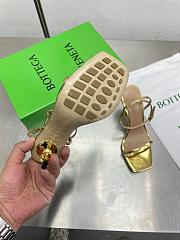 Bottega Veneta Ankle Strap Sandals Gold 85mm - 4