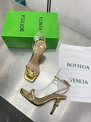 Bottega Veneta Ankle Strap Sandals Gold 85mm - 2