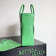 Bottega Veneta Arco Intrecciato Leather Tote Green Bag 38x10x28CM - 3