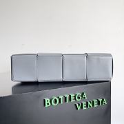 Bottega Veneta Arco Intrecciato Leather Tote Grey Bag 38x10x28CM - 6