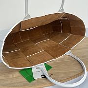 Bottega Veneta Arco Tote White Bag Size 33x44x12cm - 4