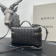Bottega Veneta Bang Bang Vanity Case Black Size 22×12×5cm - 3