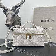Bottega Veneta Bang Bang Vanity Case White Size 22×12×5cm - 1