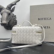 Bottega Veneta Bang Bang Vanity Case White Size 22×12×5cm - 3