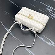 Bottega Veneta Bang Bang Vanity Case White Size 22×12×5cm - 2