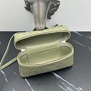 Bottega Veneta Bang Bang Vanity Case Pistachio Size 22×12×5cm - 4