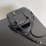 Bottega Veneta Black Bag Get Away Size 23x17x9CM - 5
