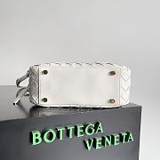 Bottega Veneta White Bag Get Away Size 23x17x9CM - 4